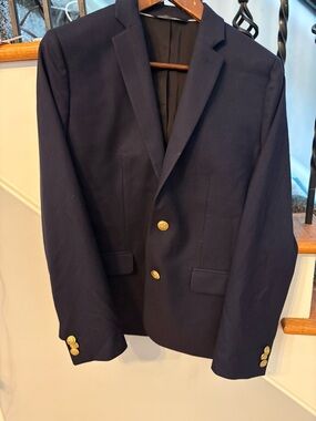 Nordstrom Navy Jacket Lining with Label